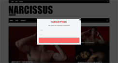 Desktop Screenshot of narcissusmagazine.com